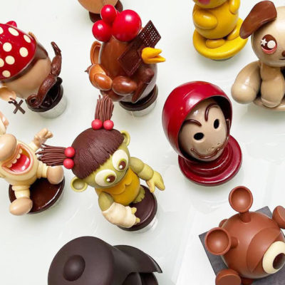 Master in Cioccolato:Decorazioni, Soggetti e Sculture(fr translation)